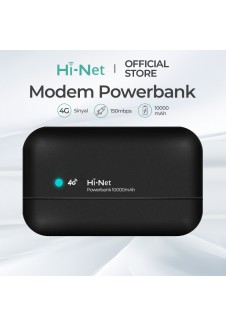 Hi-Net PW100 Router Nirkabel 10000mAh Baterai Daya Seluler Router Portabel Power Bank