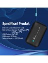 Hi-Net PW100 Router Nirkabel 10000mAh Baterai Daya Seluler Router Portabel Power Bank