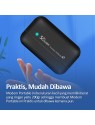 Hi-Net PW100 Router Nirkabel 10000mAh Baterai Daya Seluler Router Portabel Power Bank