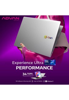 ADVAN Laptop AI Gen Intel Core Ultra 5 125SH 16GB 512GB SSD IPS Windows 11