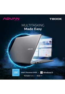 ADVAN Laptop TBook Celeron N100 Intel N100 4Gb/128GB 14" HD Free Windows 11- Garansi Resmi